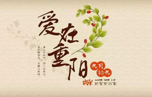 重陽(yáng)節(jié)，是中國(guó)傳統(tǒng)節(jié)日，節(jié)期為每年農(nóng)歷九月初九?！熬拧睌?shù)在《易經(jīng)》中為陽(yáng)數(shù)，“九九”兩陽(yáng)數(shù)相重，故曰“重陽(yáng)”；因日與月皆逢九，故又稱為“重九”。九九歸真，一元肇始，古人認(rèn)為九九重陽(yáng)是吉祥的日子。古時(shí)民間在重陽(yáng)節(jié)有登高祈福、秋游賞菊、佩插茱萸、拜神祭祖及飲宴祈壽等習(xí)俗。傳承至今，又添加了敬老等內(nèi)涵，于重陽(yáng)之日享宴高會(huì)，感恩敬老。登高賞秋與感恩敬老是當(dāng)今重陽(yáng)節(jié)日活動(dòng)的兩大重要主題。 